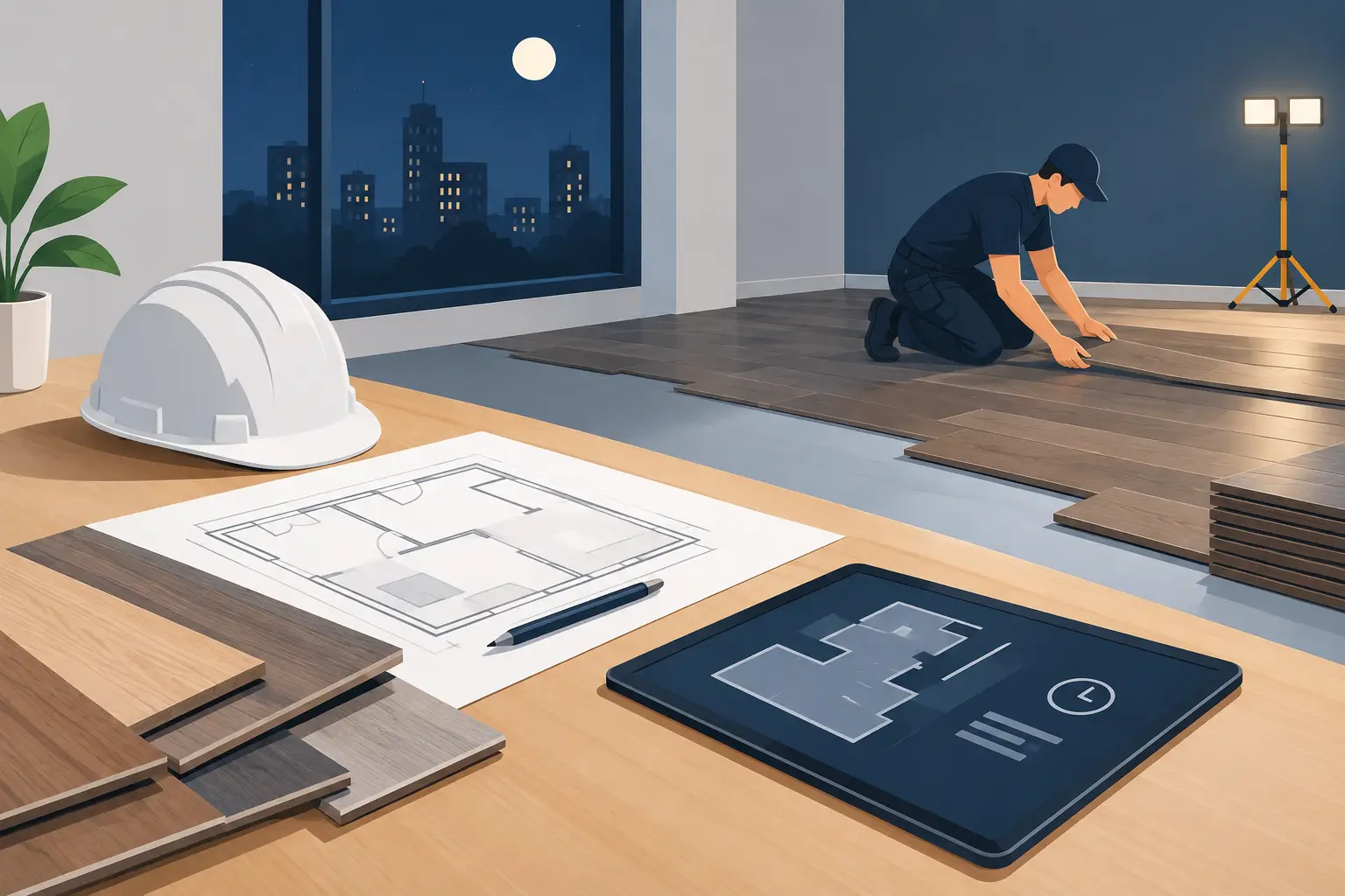 Overnight Floor Installation Planning That Works