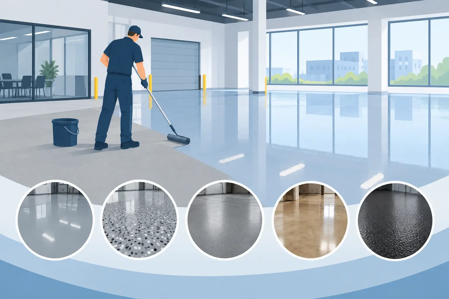 Top Commercial Floor Coating Options for Business