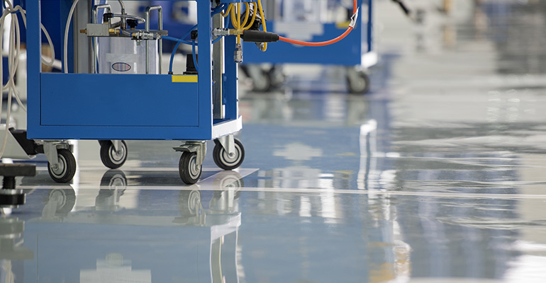 Grinding and Polishing Corners of Concrete Floors