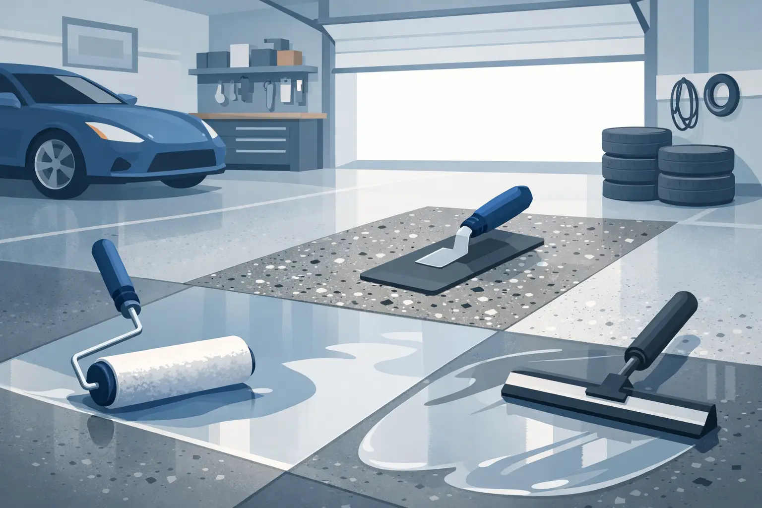 Best Concrete Finish for Garages That Holds Up