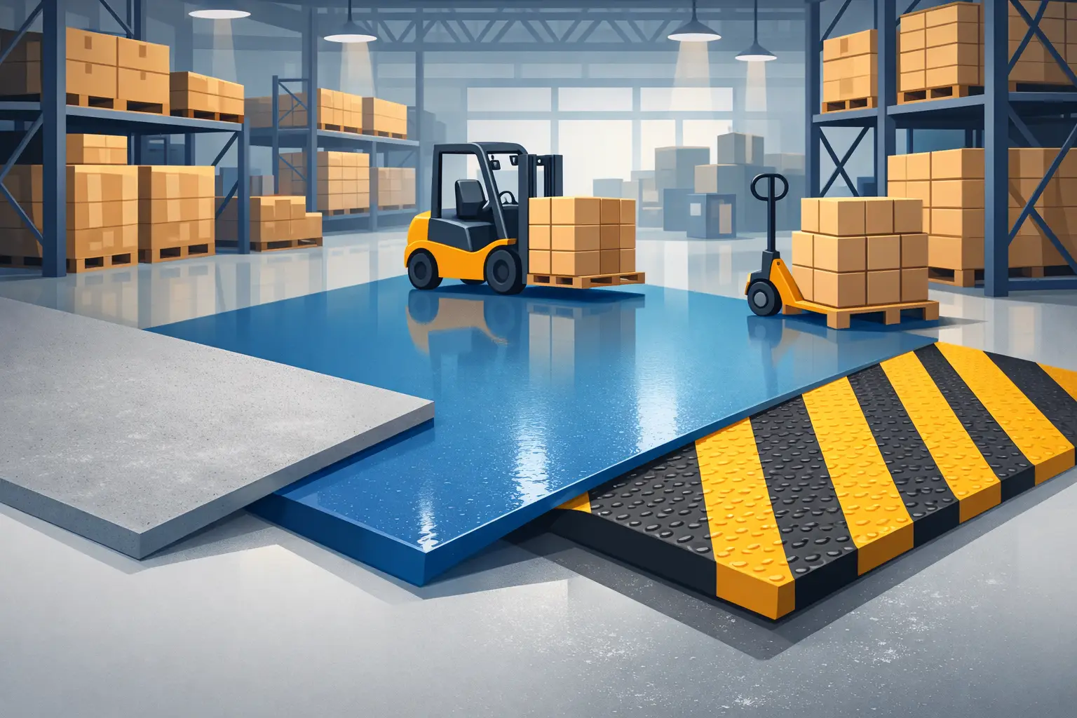 Best Warehouse Floor Finishes for Heavy Use