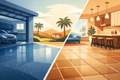 Epoxy Flooring vs Tile for Orange County Spaces