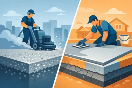 Grinding vs Resurfacing Concrete: Which Is Right?