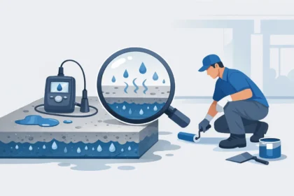 How to Evaluate Slab Moisture Before Coating