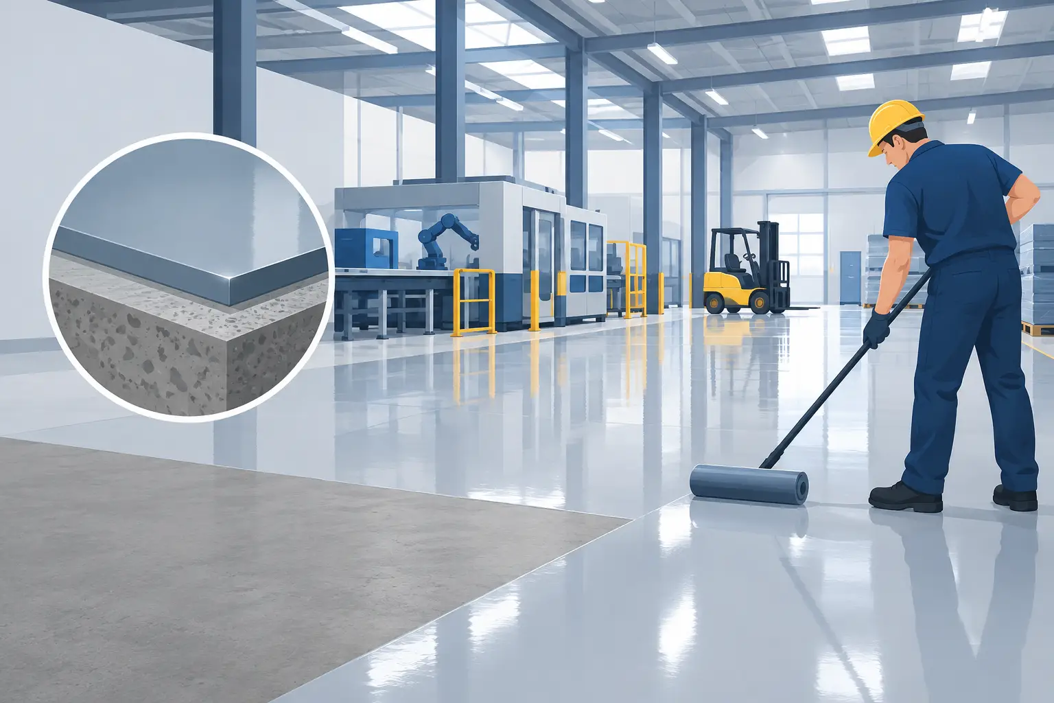 Best Concrete Coatings for Factories That Last